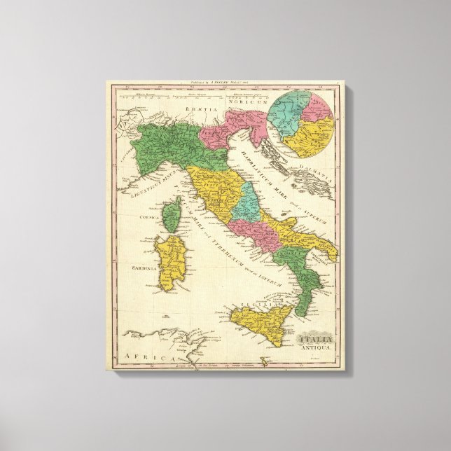 Italia Antiqua Canvas Print (Front)