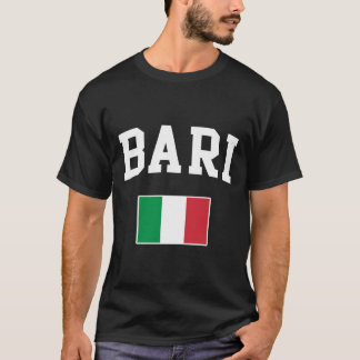 Italia Bari Tuscany Sicily Italy Italian Flag Ital T-Shirt