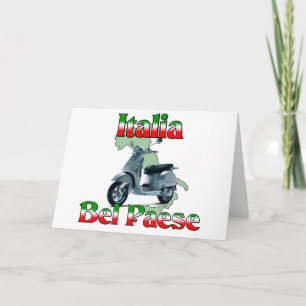 Italia Bel Paese. Holiday Card