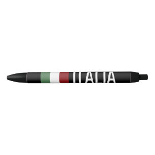 Italia Black Ink Pen