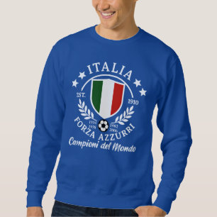 Italia Calcio 4 Stelle  T-Shirt Sweatshirt