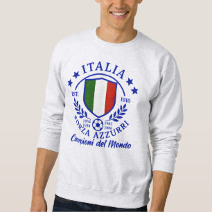 Italia Calcio 4 Stelle  T-Shirt Sweatshirt