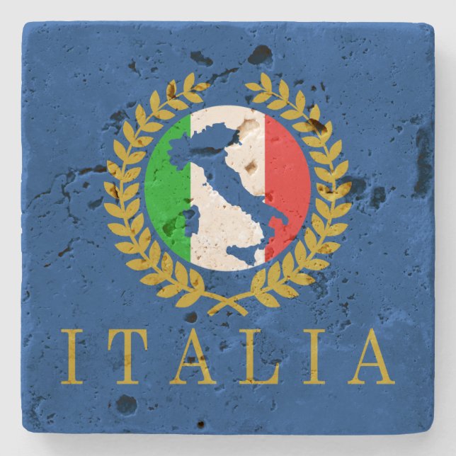 Italia Classico Stone Coaster (Front)