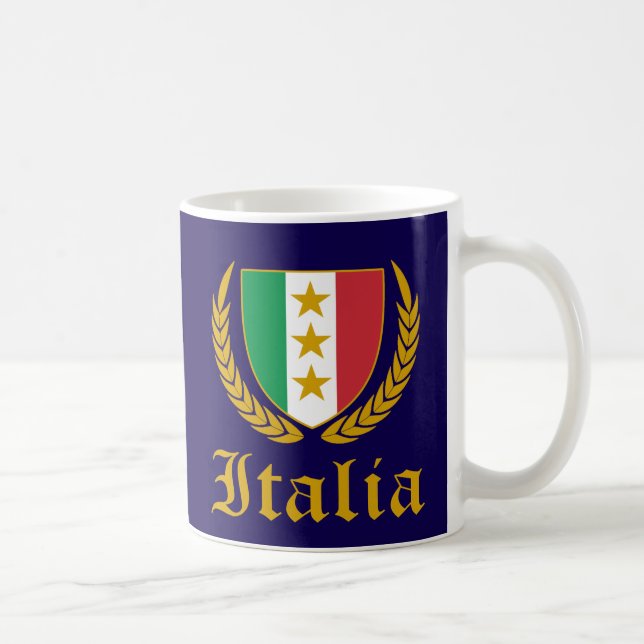 Italia Crest Coffee Mug (Right)