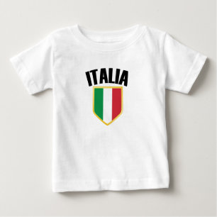 Italia Crest Italy Flag Baby T-Shirt