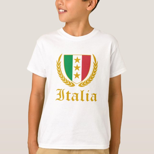 Italia Crest T-Shirt (Front)