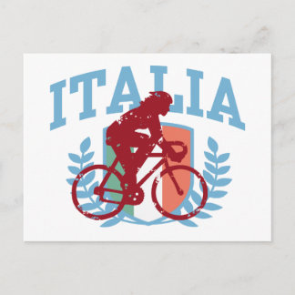 Italia Cycling (female) Postcard
