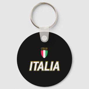 Italia Design, Italian Soccer Jersey Style, Italy Key Ring
