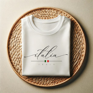 Italia Elegant Script Shirt for Women