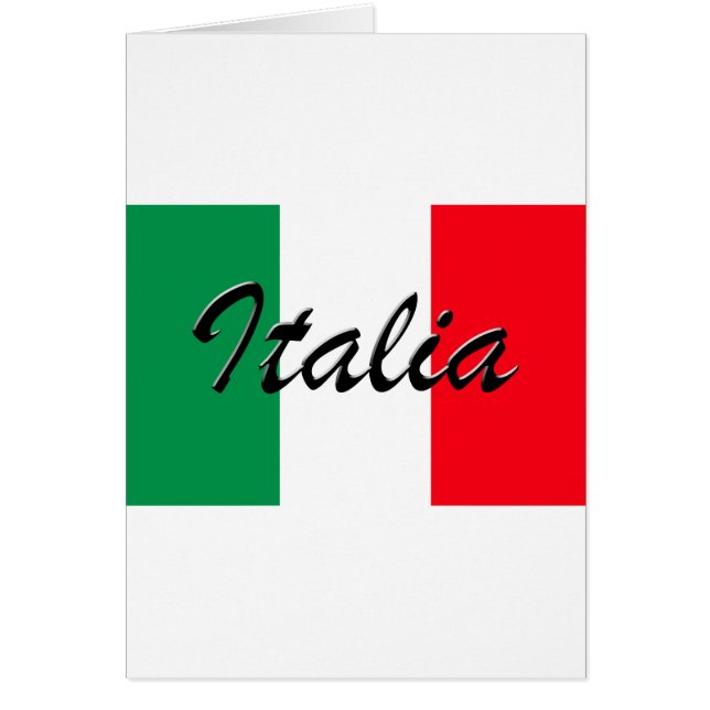 Italia Flag - High Quality (Front)
