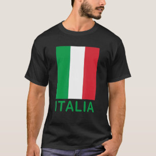 Italia Flag Italian Italy Family Heritage Parotiti T-Shirt