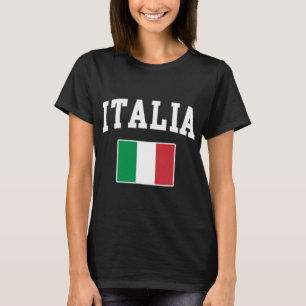 Italia Flag Italy Italian Italiano Family Men Wome T-Shirt