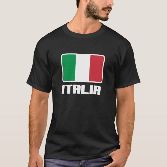 Italia Flag T-Shirt (Front)