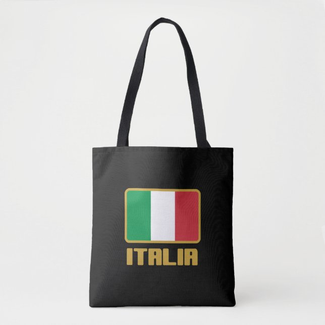 Italia Flag Tote Bag (Front)