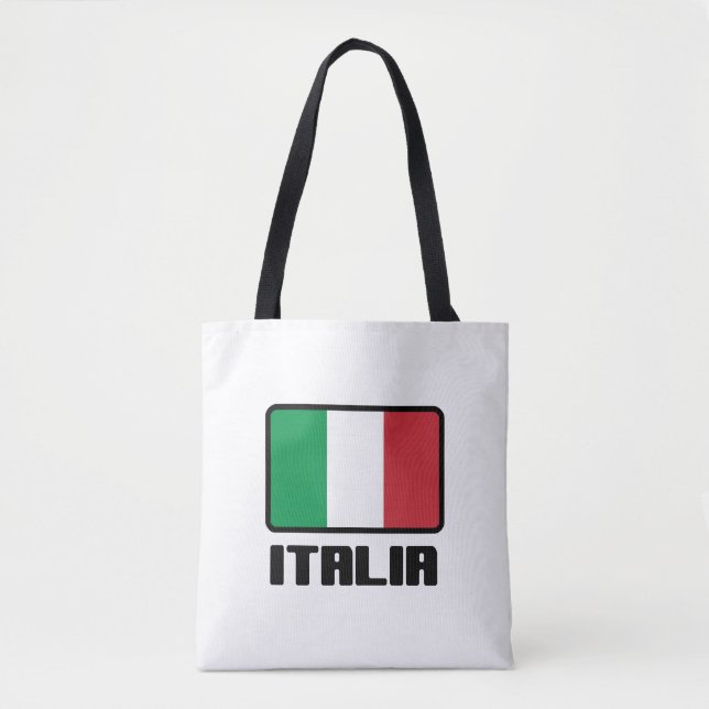 Italia Flag Tote Bag (Front)