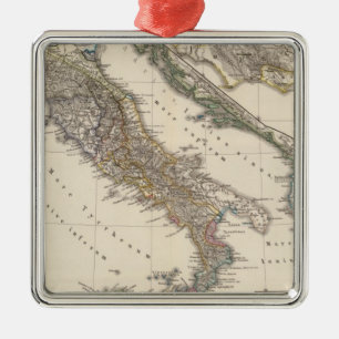 Italia, Gallia cisalpina, Sicilia, Sardinia Metal Tree Decoration