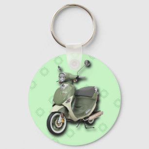 Italia Genuine Buddy International scooter Key Ring