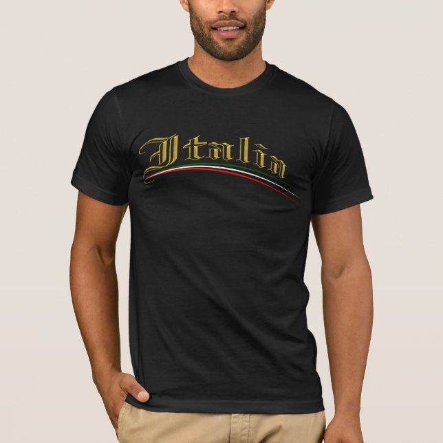 Italia Gold T-Shirt (Front)