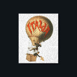 Italia Hot Air Balloon Canvas Print<br><div class="desc">Transportation & Travel</div>
