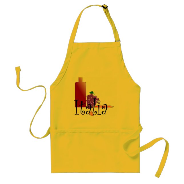 Italia Italian Apron (Front)