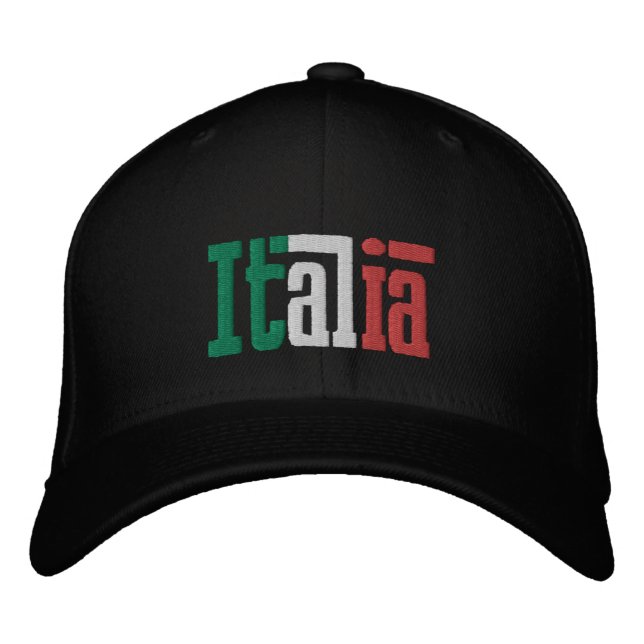 Italia Italian Cap lovers Italy Gifts (Front)