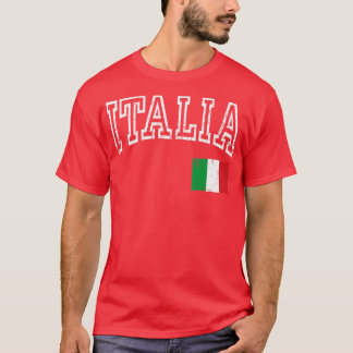 Italia Italian Flag Italy Family Heritage Gifts T-Shirt