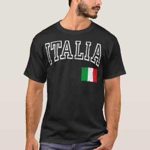 Italia Italian Flag Italy Family Heritage Gifts T-Shirt
