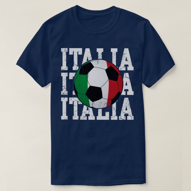 Italia Italian Flag Italy Italiano T-Shirt (Design Front)