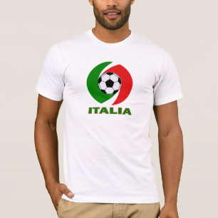 Italia Italy Flag Ball Design T-Shirt