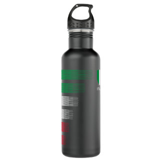 Italia Italy Flag Emblem - Italian Pride Ancestry 710 Ml Water Bottle