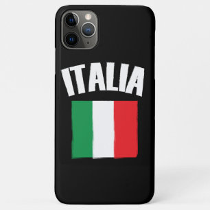 Italia Italy Flag Soccer Fan iPhone 11 Pro Max Case