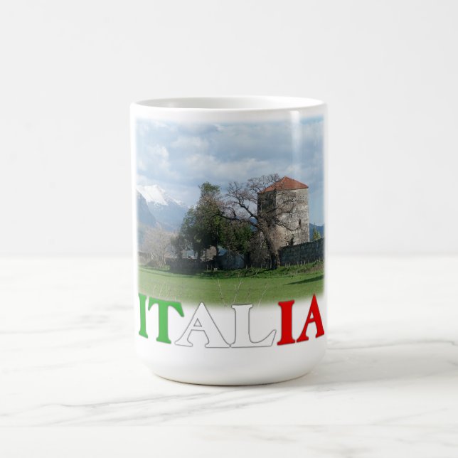 ITALIA / Italy mug, choose style & colour Coffee Mug (Center)