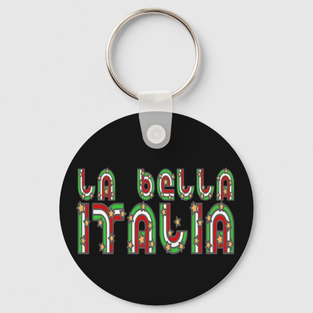 Italia Key Ring (Front)