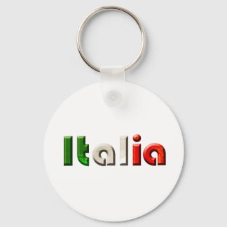 Italia logo gifts for Italians and Italy lovers Key Ring