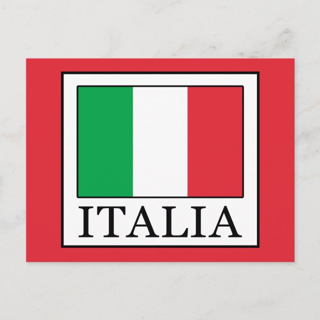 Italia Postcard (Front)