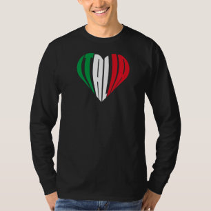 Italia Proud Italian Italian Heart I Love Italia T-Shirt