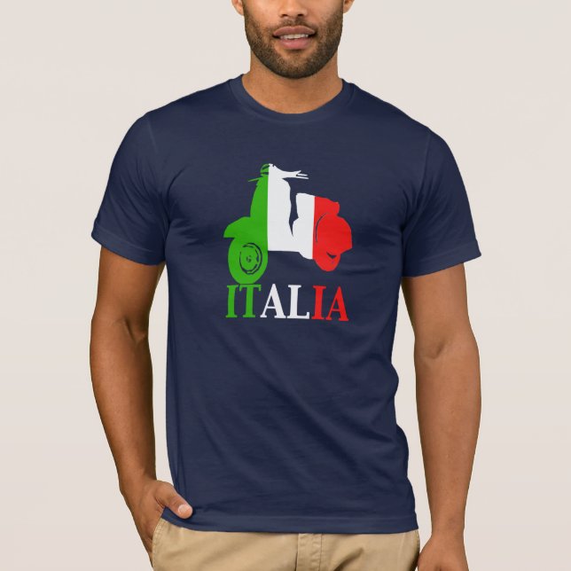 ITALIA Scooter T-Shirt (Front)