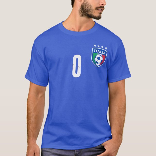 Italia Soccer Custom T-Shirt (Front)