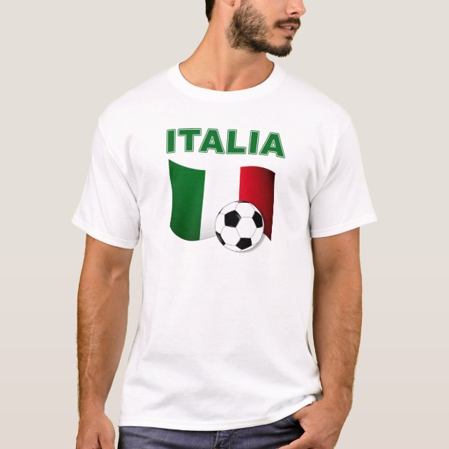 italia soccer football world cup 2010 T-Shirt (Front)