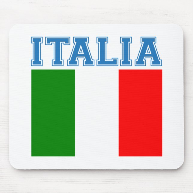 Italia Soccer Mouse Mat (Front)