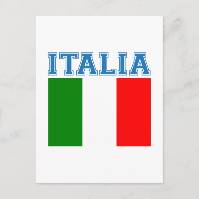 Italia Soccer Postcard (Front)