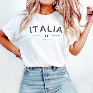 Italia Travelling italian flag italy vacation T-Shirt