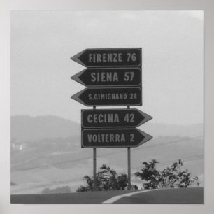 Italia - Tuscany Poster