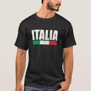 Italia Vintage Italian Flag Italy 1 T-Shirt