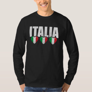 Italia Vintage Italian Flag Italy 2 T-Shirt