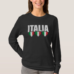 Italia Vintage Italian Flag Italy 2 T-Shirt