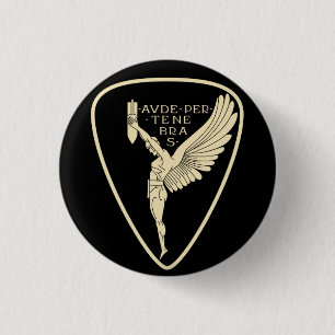 Italian Air Force ww2 bomber squadron 3 Cm Round Badge