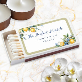 Italian Amalfi Lemon Mediterranean Custom Wedding