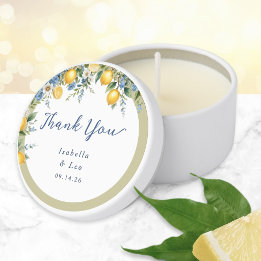 Italian Amalfi Lemon Mediterranean Custom Wedding