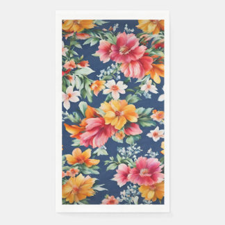 Italian Amazing Summer Bright Floral Pattern Napkin